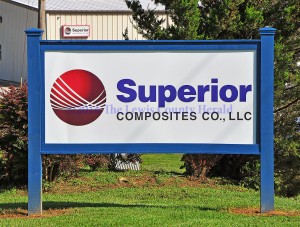 Superior Composites Co., LLC is located in the Black Oak Industrial Park. - Photo by Dennis Brown