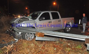 Only minor injuries were reported following this Wednesday morning accident on the AA Highway at the Grayson Spur. - Dennis Brown Photo