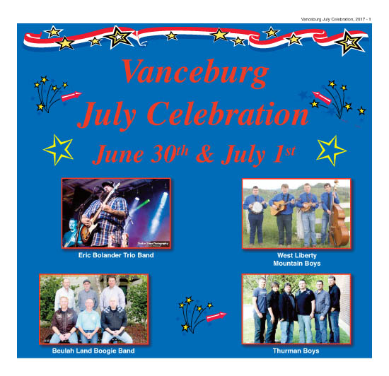 Vanceburg’s July Celebration set The Lewis County Herald
